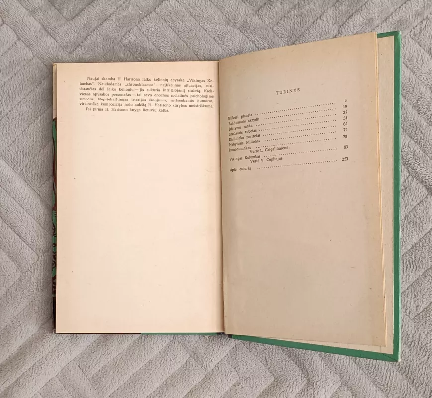 Vikingas Kolumbas - Haris Harisonas, knyga 4