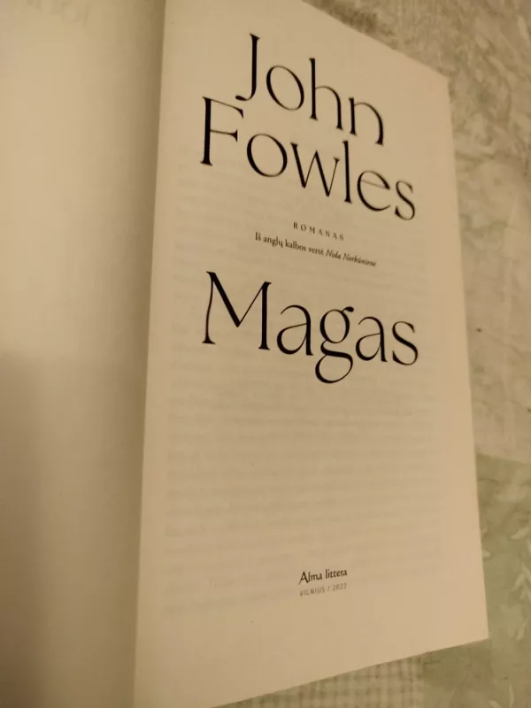 Magas - John Fowles, knyga 3