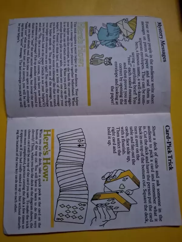 The Quick Magic Tricks Book - Barbara Kunz Loots, knyga 3