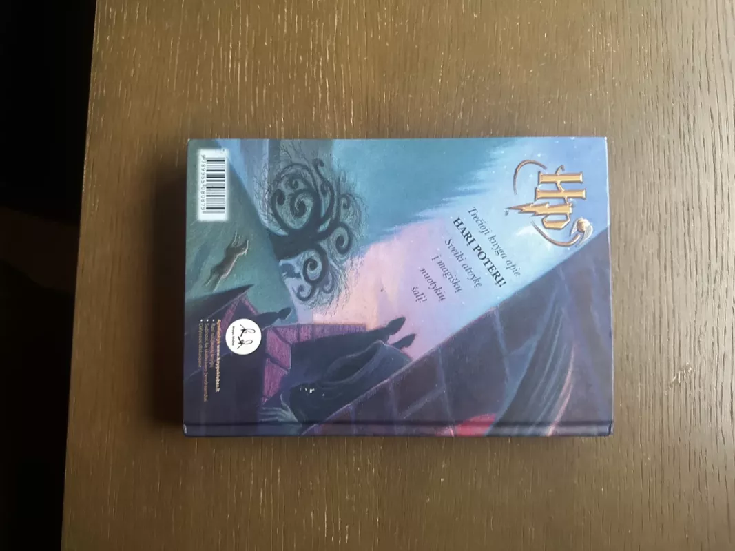 Haris Poteris ir azkabano kalinys, 2008m. - J. K. Rowling, knyga 3