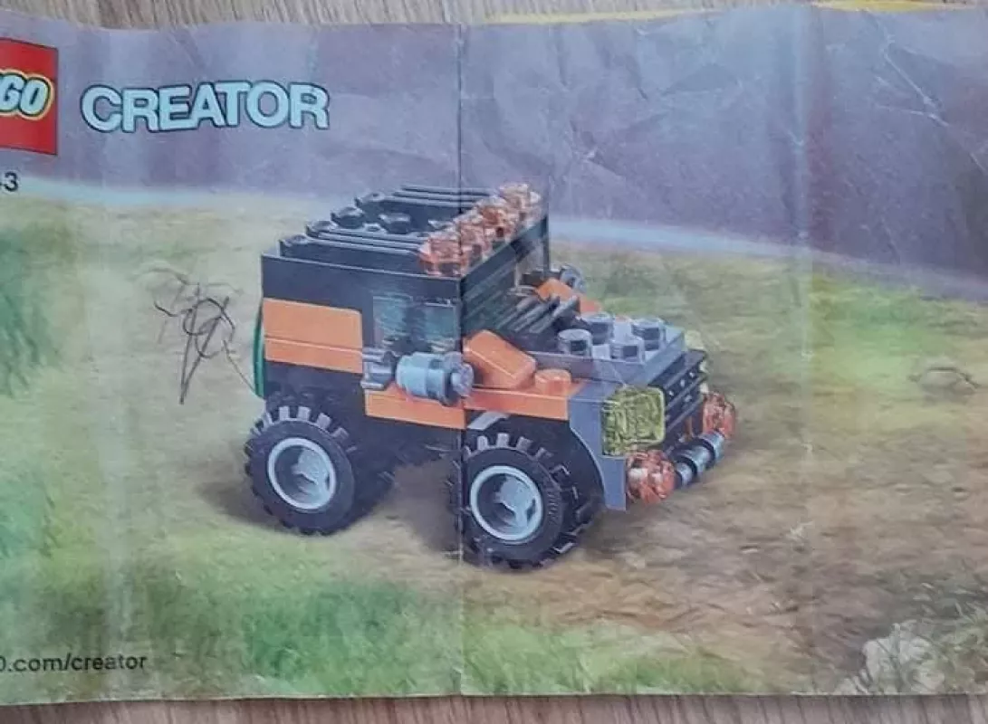 Lego konstruktorių knygelės - , stalo žaidimas 3