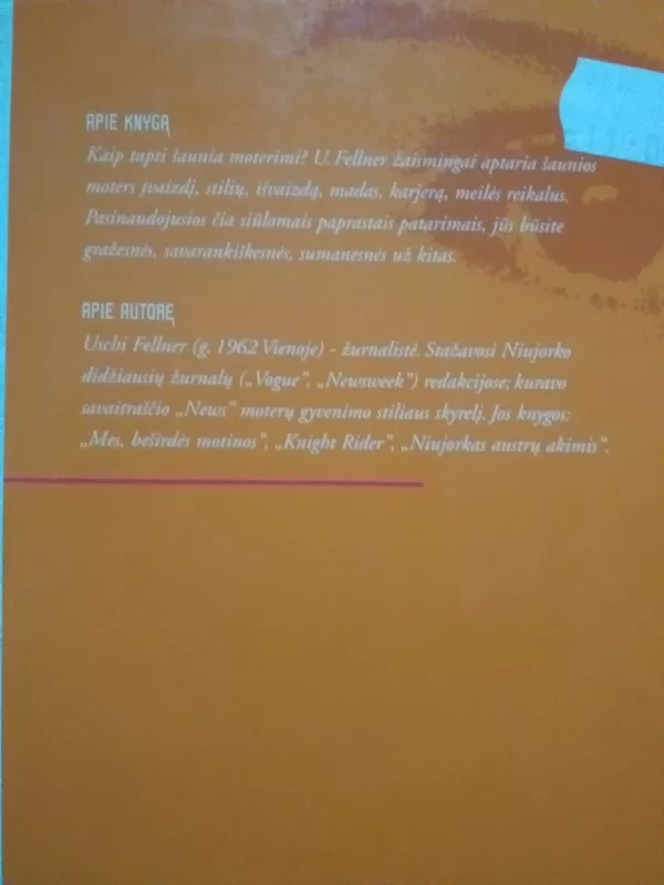 Šaunios moters gudrybės - Uschi Fellner, knyga 4