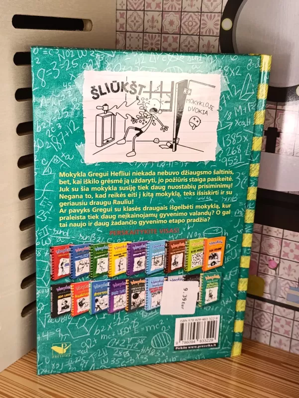 Nevykėlio dienoraštis. Netikėtos permainos. 18 dalis. - Jeff Kinney, knyga 3