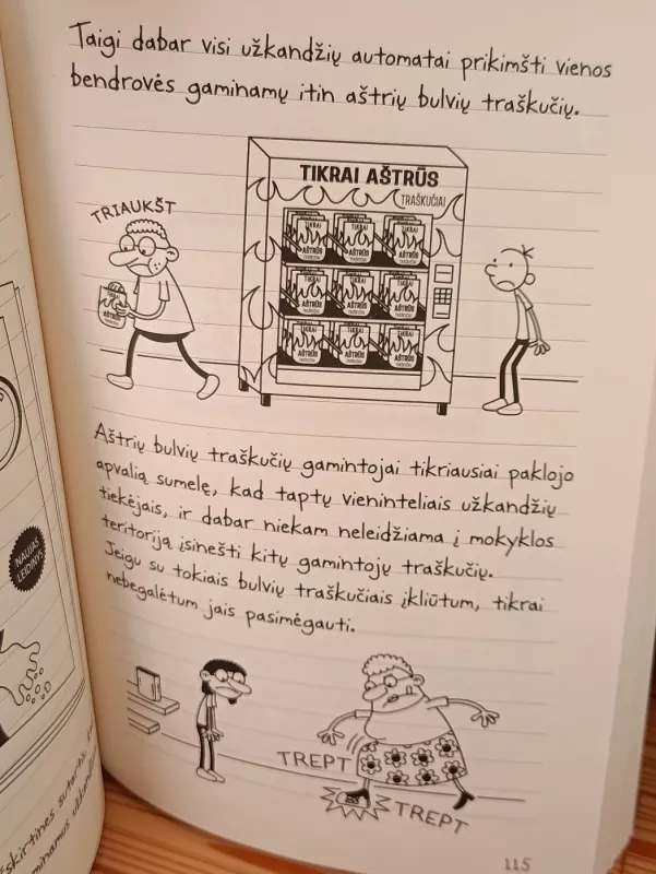 Nevykėlio dienoraštis. Netikėtos permainos. 18 dalis. - Jeff Kinney, knyga 4