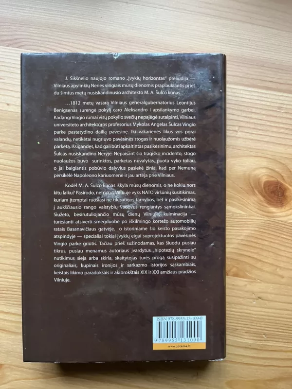 Įvykių horizontas - Juozas Šikšnelis, knyga 5