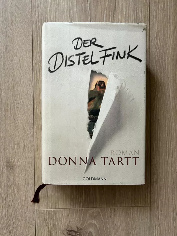 Der Distelfink - Donna Tartt, knyga 2
