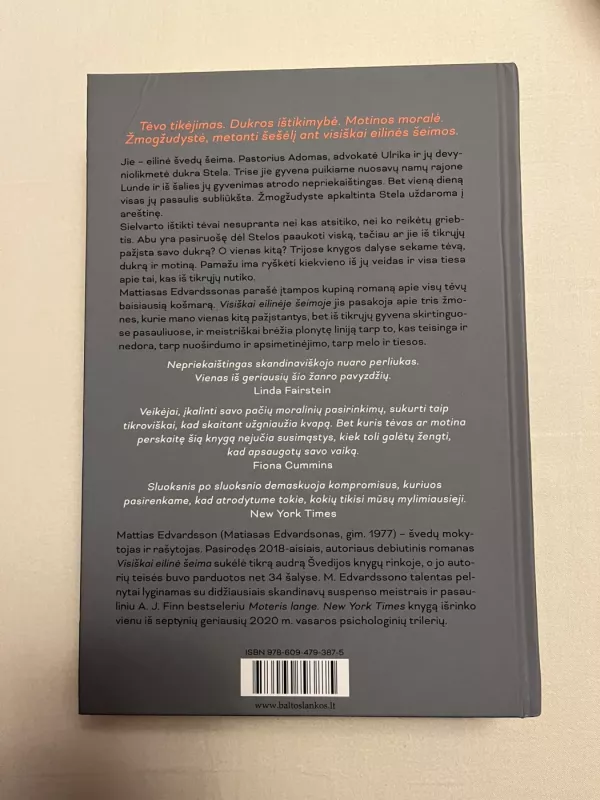 Visiškai eilinė šeima - Mattias Edvardsson, knyga 3