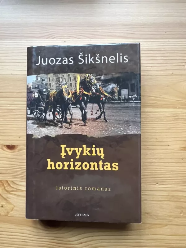 Įvykių horizontas - Juozas Šikšnelis, knyga 2
