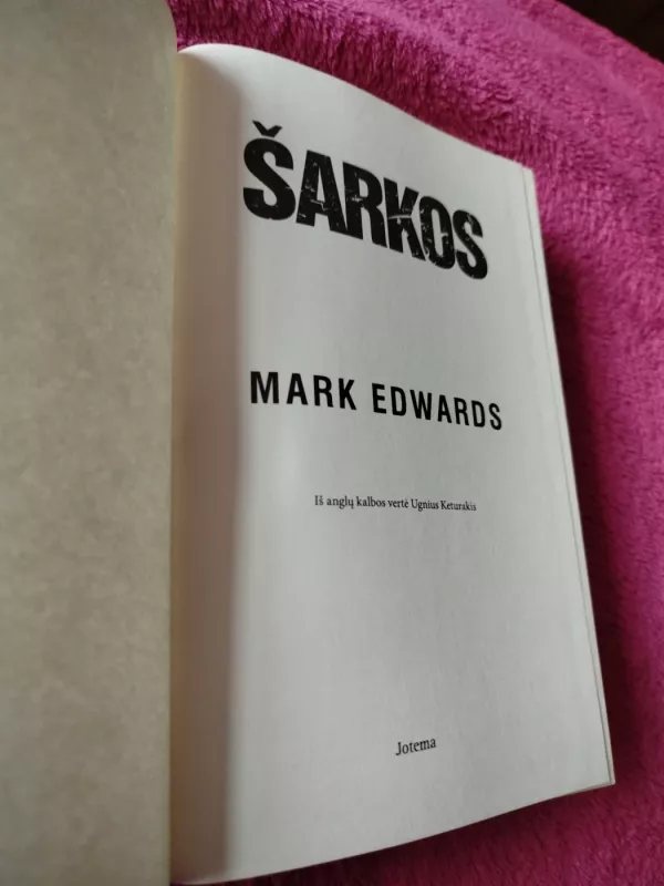 Šarkos - Mark Edwards, knyga 3