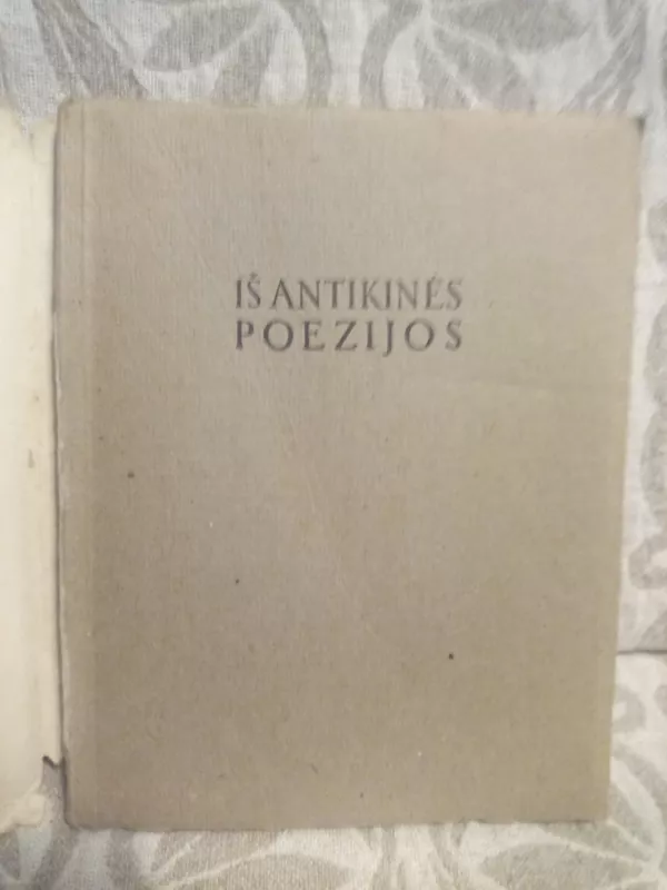 Iš antikinės poezijos - Autorių Kolektyvas, knyga 4
