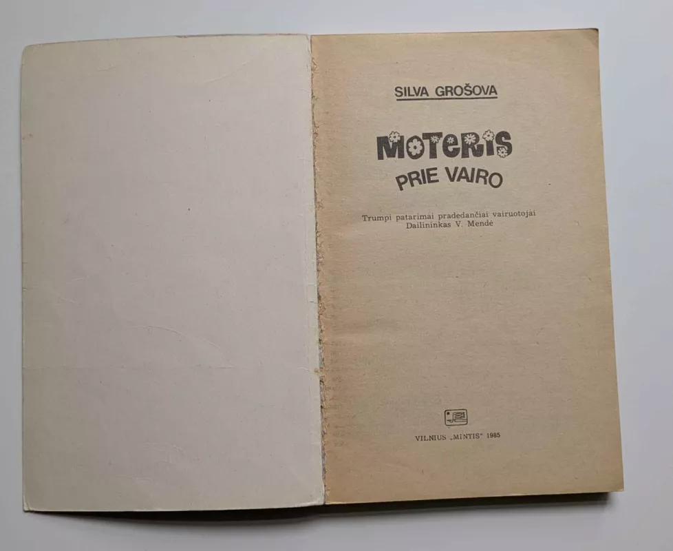 Moteris prie vairo - Silva Grošova, knyga 3