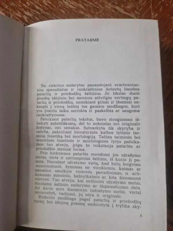 Patarlės ir priežodžiai - K. Grigas, knyga 3