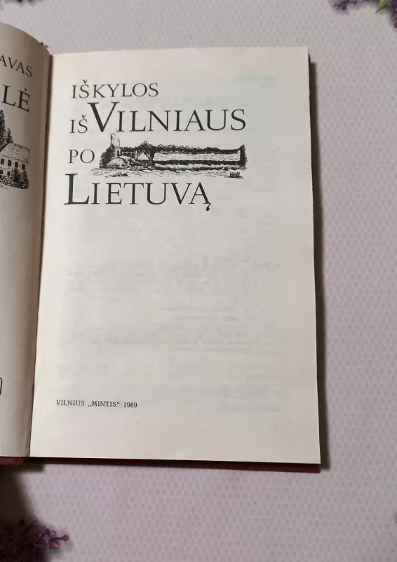 Iškylos iš Vilniaus po Lietuvą - Vladislavas Sirokomlė, knyga 3