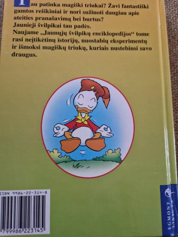 Jaunųjų švilpikų enciklopedija 11. Burtai ir magija - Walt Disney, knyga 5