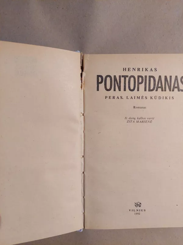 Peras, laimės kūdikis - Henrikas Pontopidanas, knyga 3