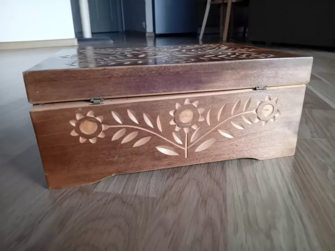 Medinė skrynelė - , namai ir interjeras 3