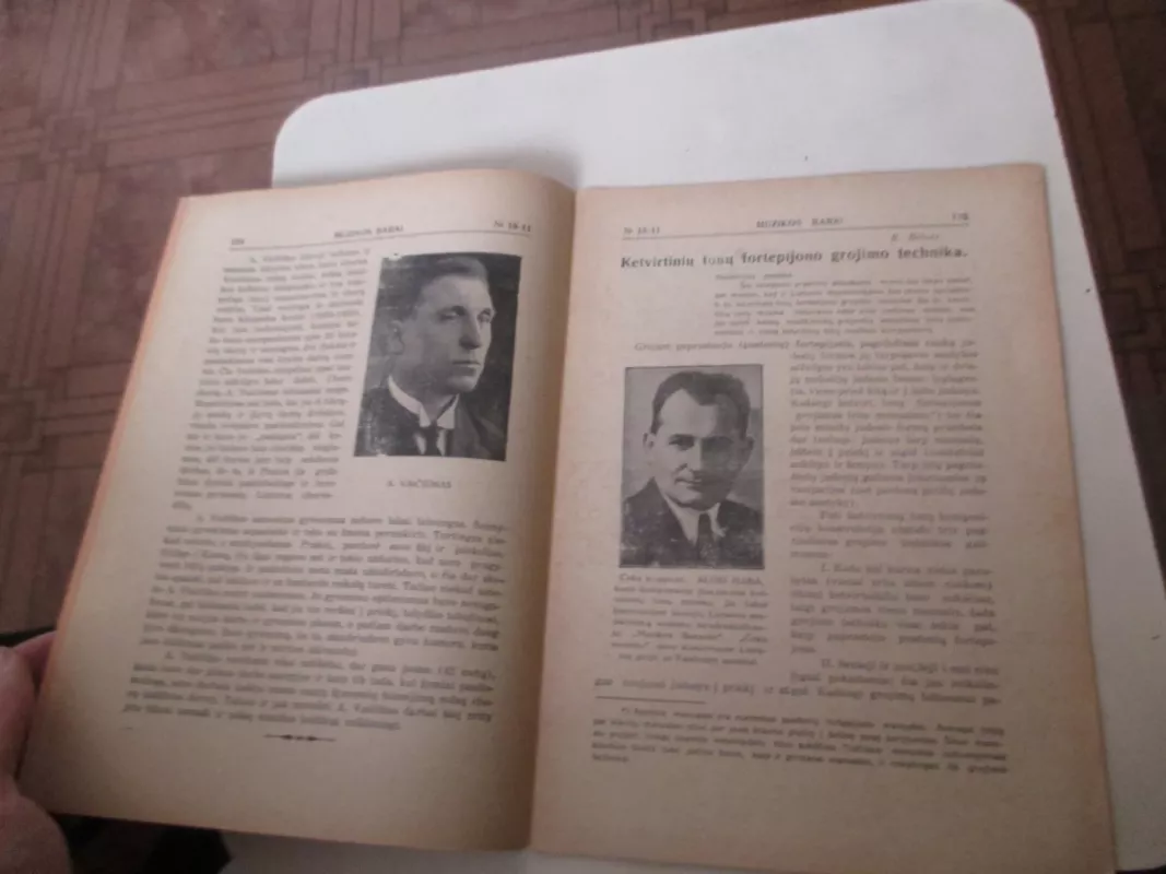 Muzikos barai, 1932 m., Nr. 10 - 11 - Autorių kolektyas, knyga 5