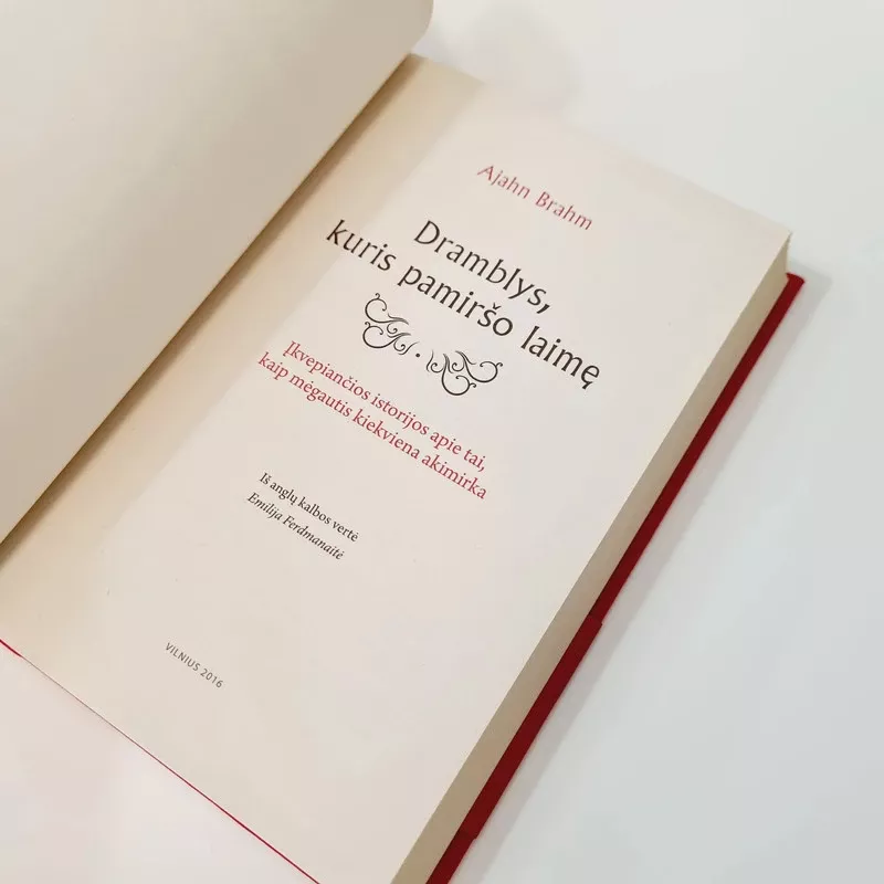 Dramblys, kuris pamiršo laimę. Įkvepiančios istorijos apie tai, kaip mėgautis kiekviena akimirka - Ajahn Brahm, knyga 5