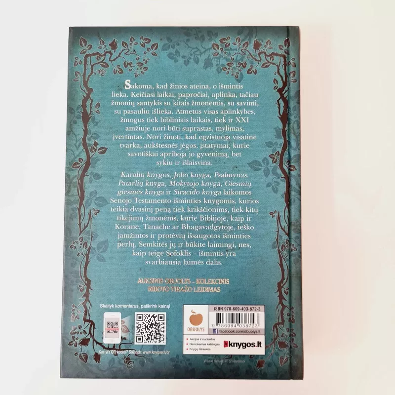 Biblijos išmintis. 7 Biblijos išminties knygos - Auksinio obuolio serija, knyga 6