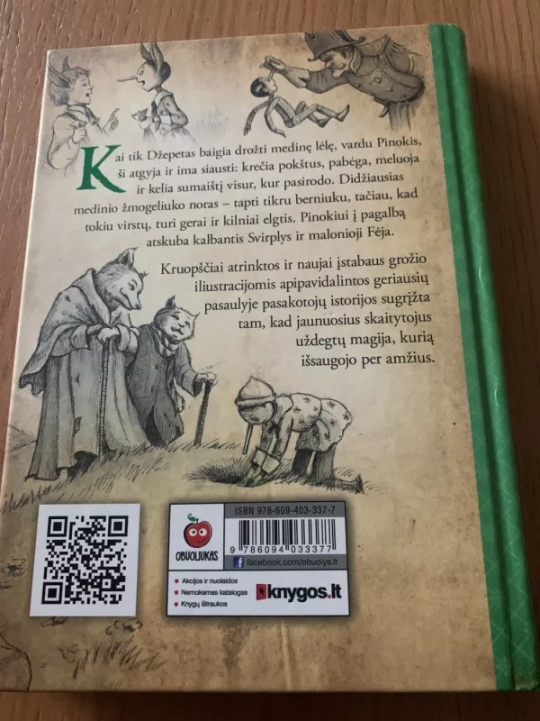 pinokis - Mažoji klasika, knyga 3