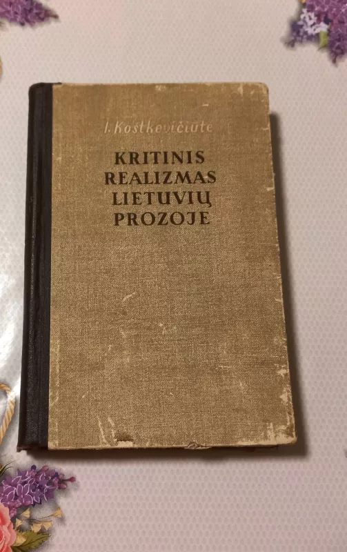 Kritinis realizmas lietuvių prozoje - I. Kostkevičiūtė, knyga 2