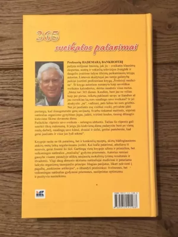 365 sveikatos patarimai - Hademaras Bankhoferis, knyga 3