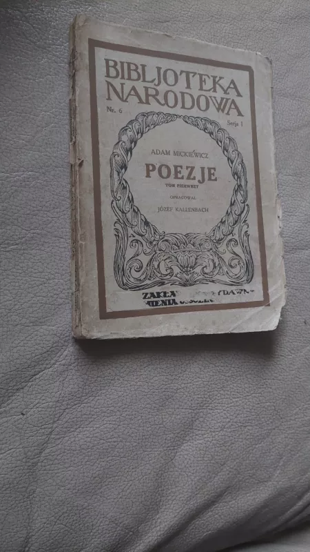 Poezje - Adam Mickiewicz, knyga 3