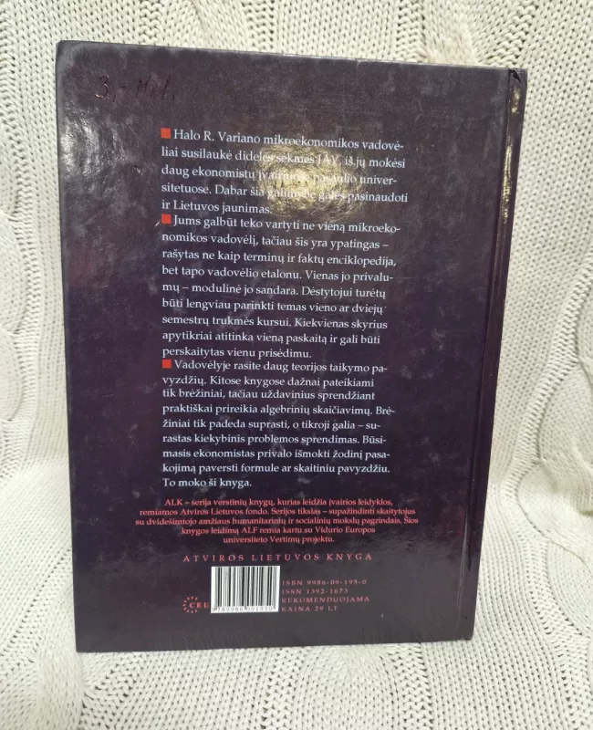 Mikroekonomika. Šiuolaikinis požiūris - Hal R. Varian, knyga 3