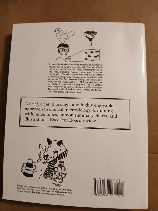 Clinical Microbiology made ridiculously simple. Edition 6 - Mark Gladwin, William Trattler, Scott Mahan, knyga 3