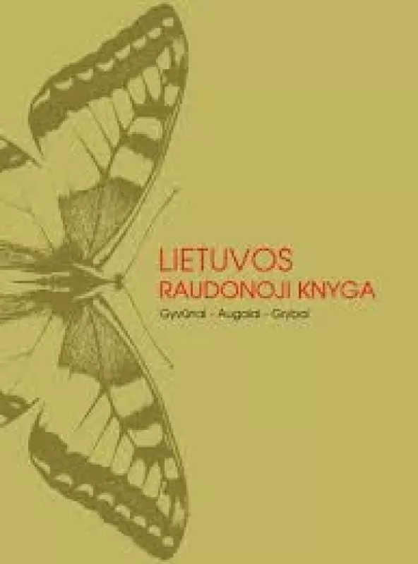 Lietuvos raudonoji knyga (2021) - Autorių Kolektyvas, knyga 2