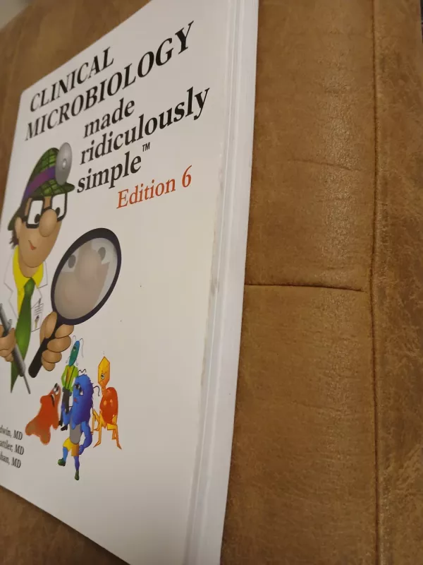 Clinical Microbiology made ridiculously simple. Edition 6 - Mark Gladwin, William Trattler, Scott Mahan, knyga 4
