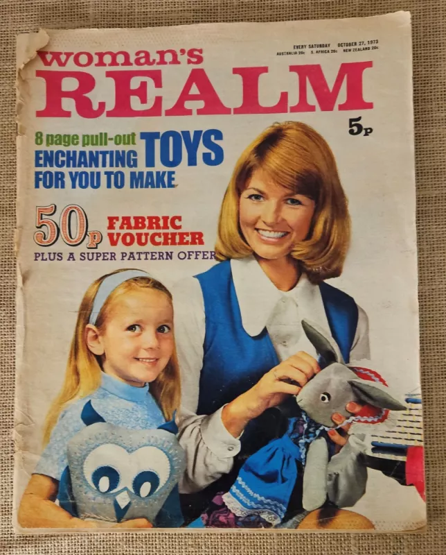 Woman's realm magazine 1973 - Clare Shepherd, knyga 2