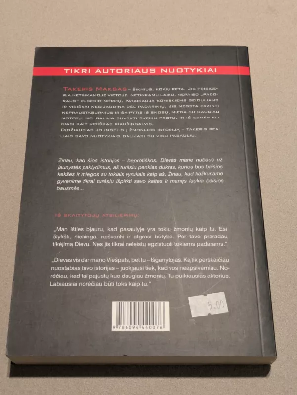 Tikiuosi, pragare duoda alaus - Max Tucker, knyga 3