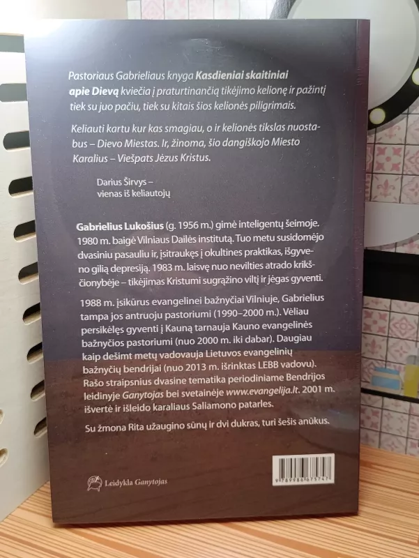 Kasdieniai skaitiniai apie Dievą - Gabrielius Lukošius, knyga 3