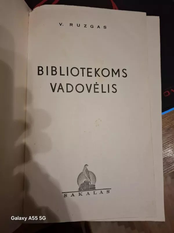 Bibliotekoms vadovėlis - V. Ruzgas, knyga 2