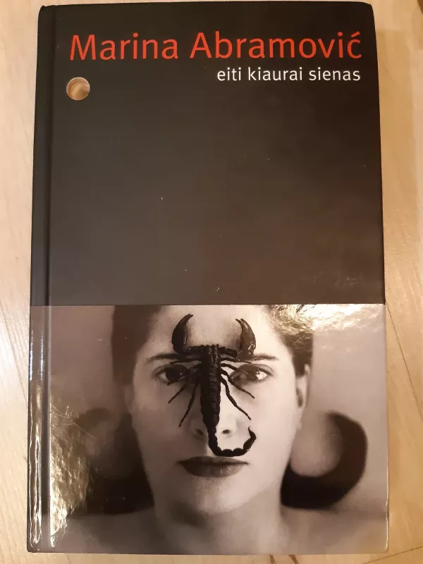 Eiti kiaurai sienas - Marina Abramovic, knyga 2