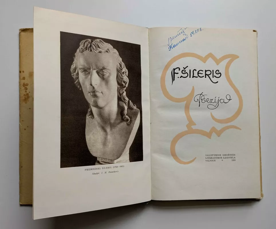 Poezija - Fridrichas Šileris, knyga 4