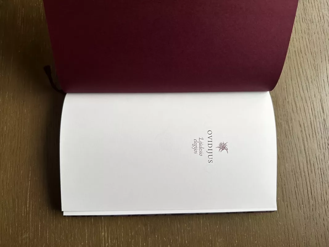 Liūdesio elegijos - OVIDIJUS, knyga 5