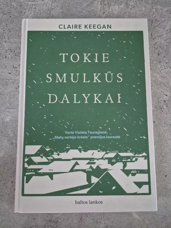 Tokie smulkūs dalykai - Claire Keegan, knyga 2