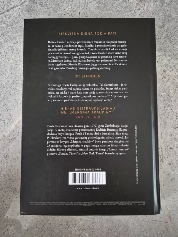 Mergina traukiny - Paula Hawkins, knyga 3