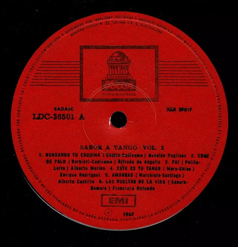 Sabor a Tango - Cadicamo, plokštelė 4