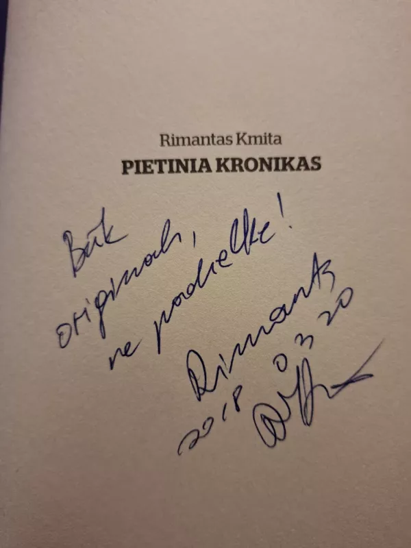 Pietinia kronikas - Rimantas Kmita, knyga 3