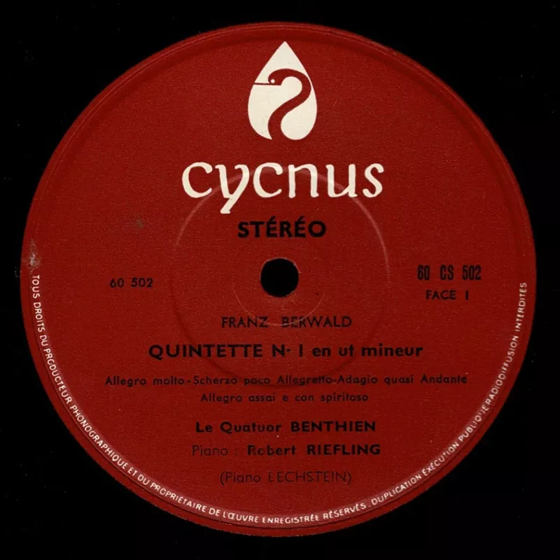 Franz Berwald - Franz Berwald, plokštelė 3
