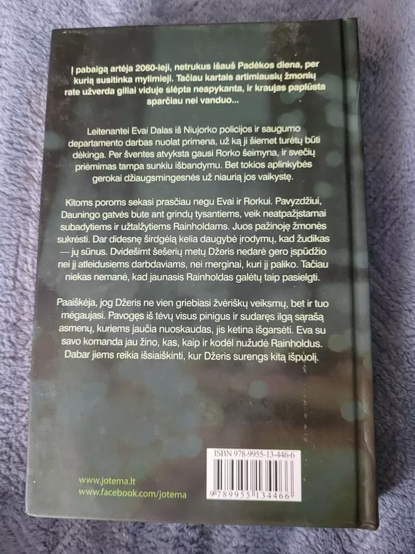 Mirtinai nedėkingas - J.D. Robb (Nora Roberts), knyga 3