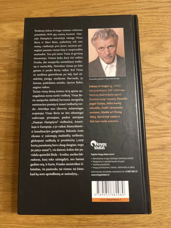 Naujojo Hampšyro viešbutis - John Irving, knyga 3