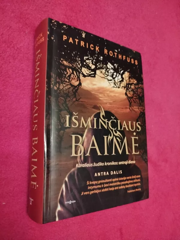 Išminčiaus baimė. Karaliaus žudiko kronikos. 2 diena. II dalis - Patrick Rothfuss, knyga 2