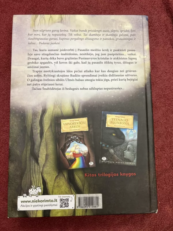 Šnabždesiai bedugnėje - Neringa Vaitkutė, knyga 3