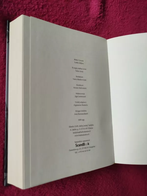 Laiko kilpos - Blake Crouch, knyga 4