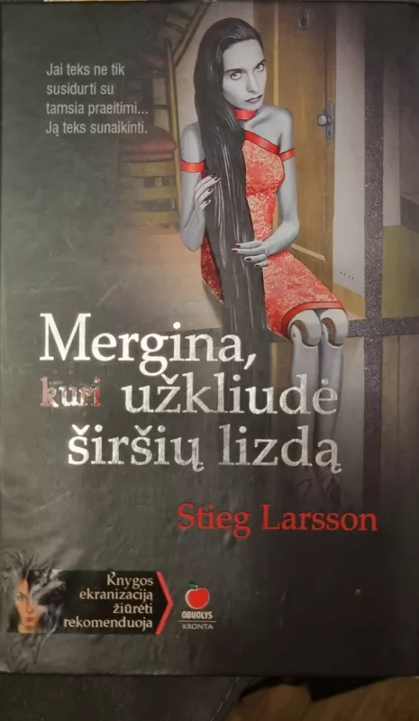 Mergina,kuri užkliudė širšių lizdą - Stieg Larson, knyga 2