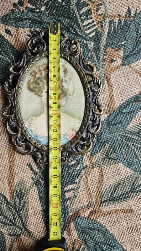 Pakabinamas vintažinis metalinis nuotraukos rėmelis - , namai ir interjeras 5